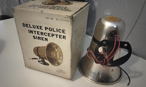 Vehicles West Midlands Birmingham - Photos for retro deluxe police interceptor siren boxed