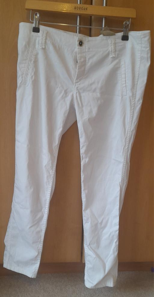 Buy & Sell West Midlands Birmingham - Photos for MASSIMO DUTTI Ladies White Trousers