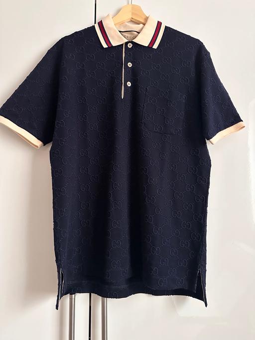 Buy & Sell East London East India - East London - Photos for Gucci Cotton Polo Shirt with GG Embroidery