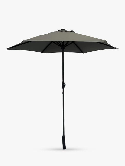 Buy & Sell East London Goodmayes - East London - Photos for Metal Pole Garden Parasol, 2m, Grey