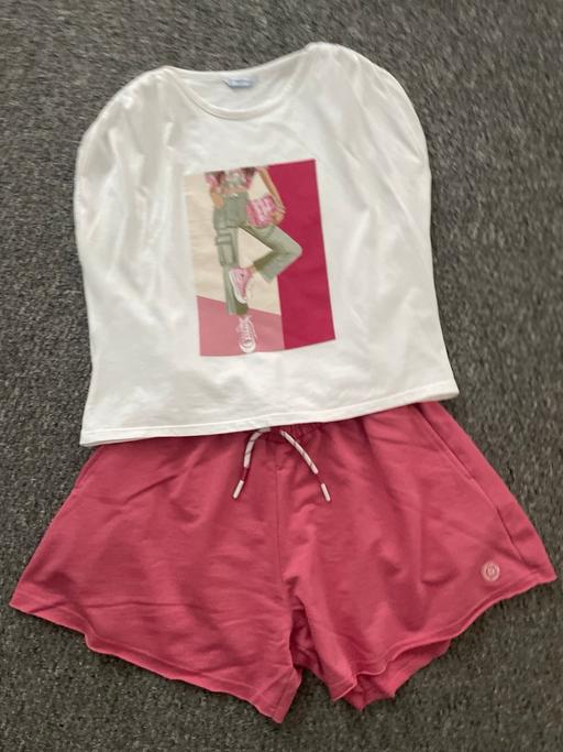 Buy & Sell Merseyside Liverpool - Photos for Girls Mayoral shorts set age 14 - pink