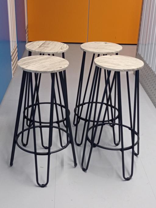 Buy & Sell South West London Clapham Junction - South West London - Photos for 4X Kitchen/Bar Stools, Like New