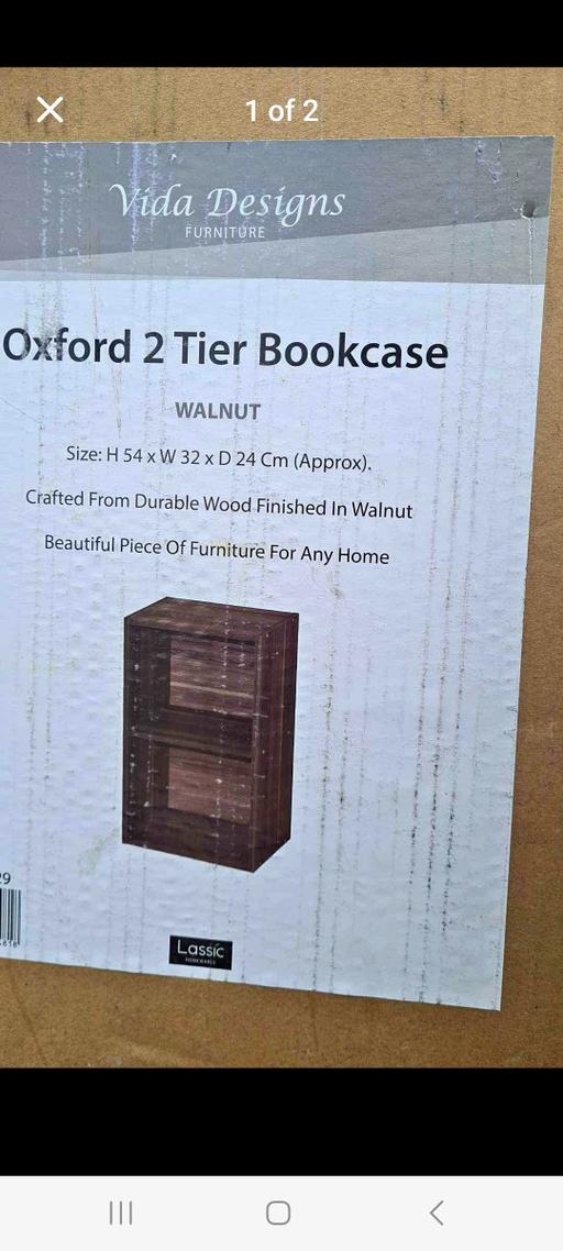 Buy & Sell South Yorkshire Sheffield - Photos for Oxford 2 tier book case