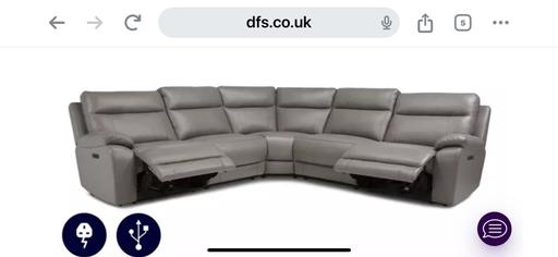 Buy & Sell Greater Manchester Bolton - Photos for Dfs leather power recliner corner settee