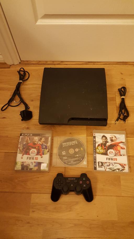 Buy & Sell Shropshire Bridgnorth - WV16 - Photos for SONY PS3 SLIM CONSOLE WITH GAMES BUNDLE