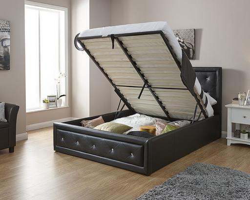 Buy & Sell Greater Manchester Bolton - Photos for New Double Diamante Storage Ottoman