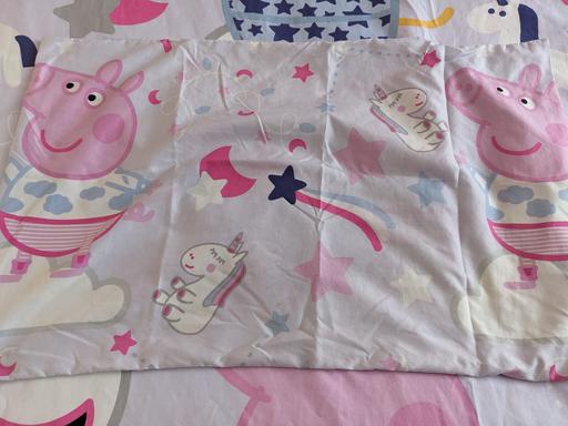 Buy & Sell East London Havering - Photos for Double Peppa Pig bed sheet & Peppa Pig teddy