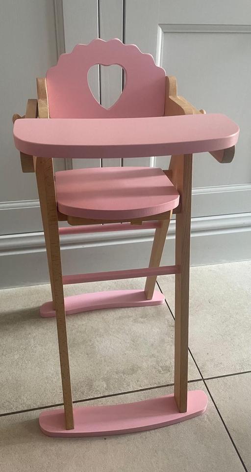 Buy & Sell South West London Richmond upon Thames - Photos for Dolls crib and high chair