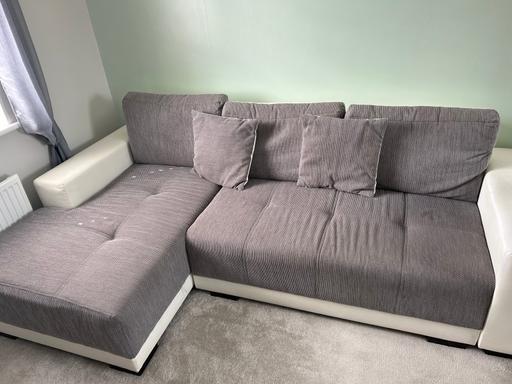 Buy & Sell Derbyshire Derby - Photos for Corner sofa and becomes double bed with stora