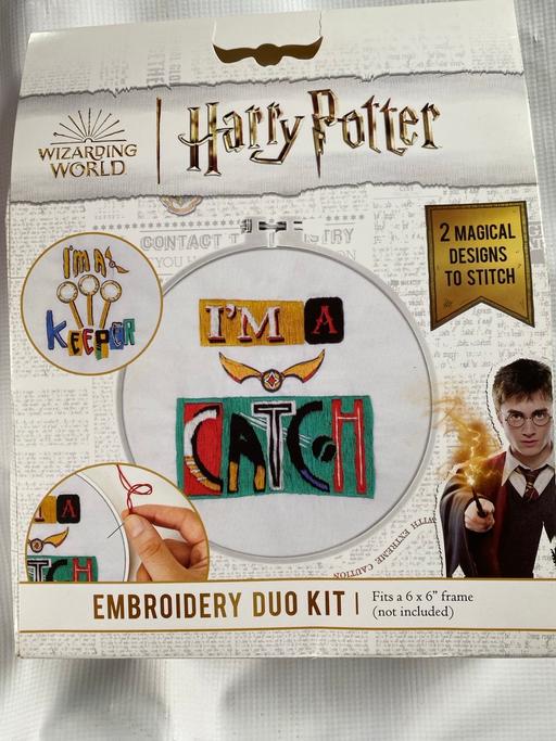 Harry Potter Embroidery Duo Kit. 2 Designs