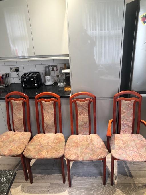 Buy & Sell West Midlands Wolverhampton - Photos for 4 Chairs- Solid heavy wood