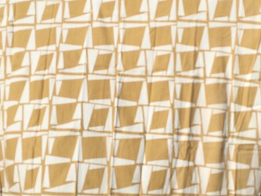 Buy & Sell Hertfordshire Hertsmere - Photos for Geometric Patterned White/GoldEyelet Curtains