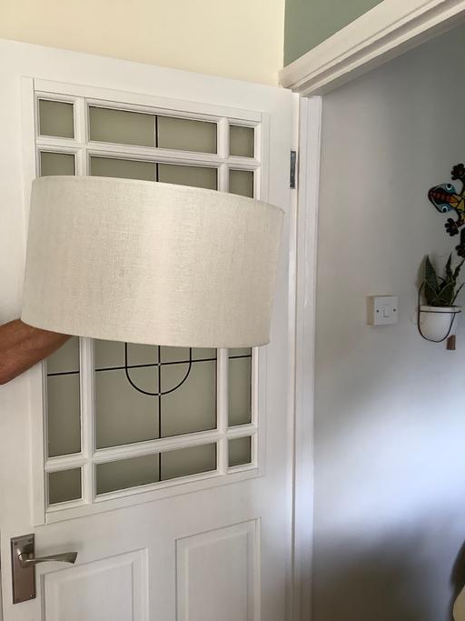 Buy & Sell East Sussex Eastbourne - Photos for Extra large lampshade in cream