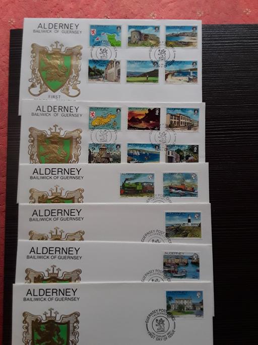 further learning West Midlands Sandwell - Photos for Alderney first day covers (stamps)