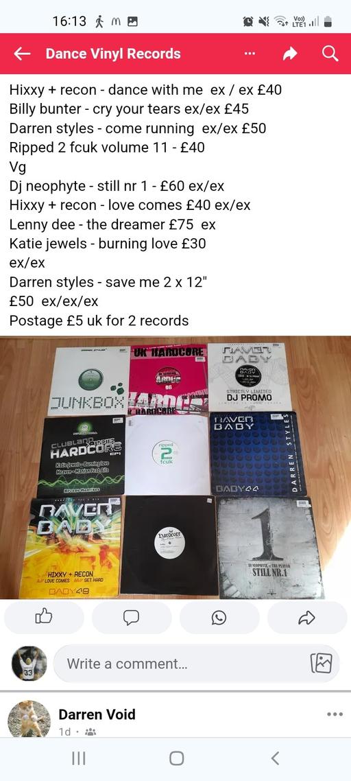 Buy & Sell Derbyshire Chesterfield - Photos for 9 x darren styles / hixxy