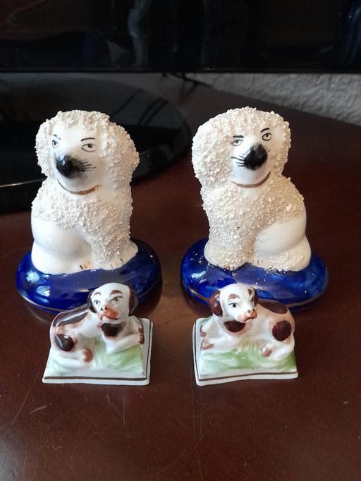 Buy & Sell Lancashire Blackpool - Photos for Two sets of antique small fireside dogs.