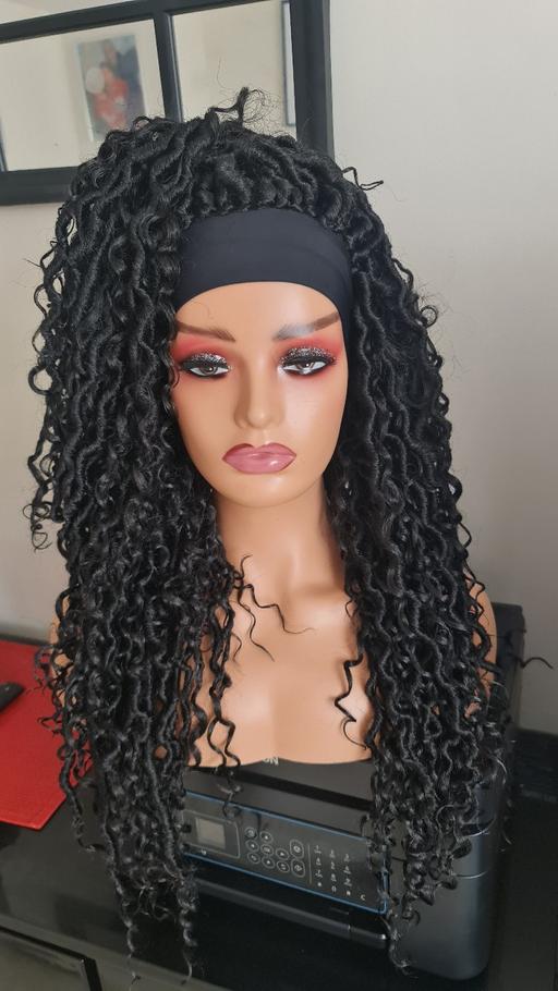 Buy & Sell West Midlands Wolverhampton - Photos for Black faux locs headband wig