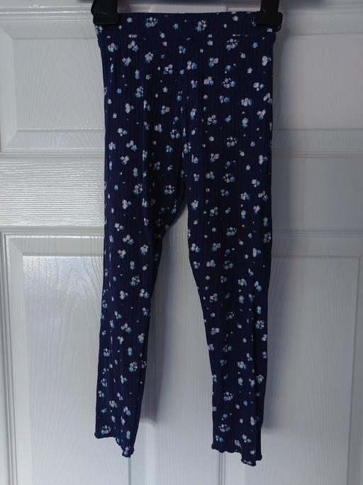 Buy & Sell Leicestershire Charnwood - Photos for Girls navy leggings size 5-6 years