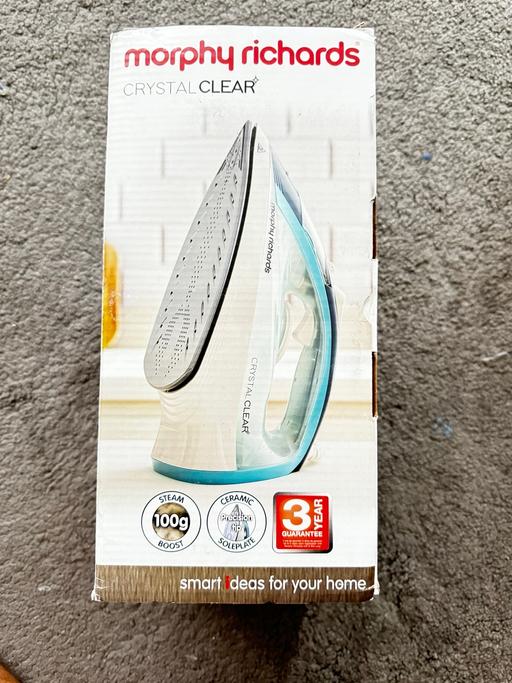 Buy & Sell Kent Tonbridge and Malling - Photos for Morphy Richards Crystal Clear Steam Iron