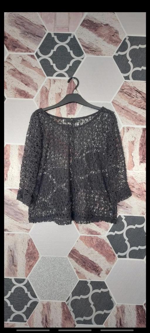 Buy & Sell Swansea - Wales Blaenymaes - Swansea - Photos for 3/4 sleeve crochete blouse size 10