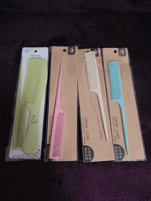 Buy & Sell West Midlands Wolverhampton - Photos for Brand New x4 Straw Combs Hair Salon Series