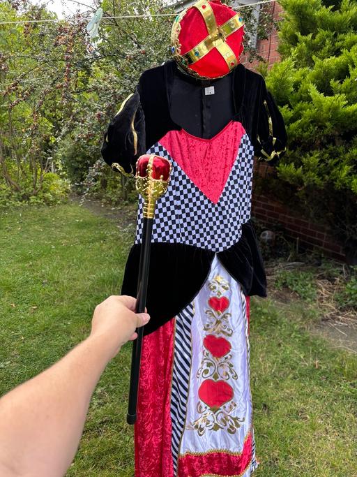 Buy & Sell West Yorkshire Kirklees - Photos for Fancy dress queen of hearts costume 18/20