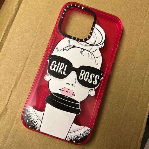 Buy & Sell West Midlands Birmingham - Photos for Casetify Girl Boss iPhone 14 Pro Max case