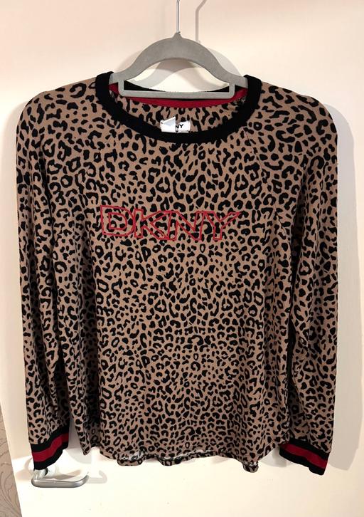 Buy & Sell South West London Fulham Broadway - South West London - Photos for DKNY Leopard Pyjamas Top Size Small