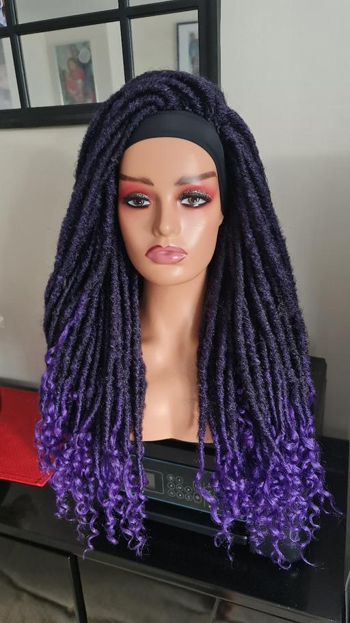 Buy & Sell West Midlands Walsall - Photos for Purple headband wig faux locs wig