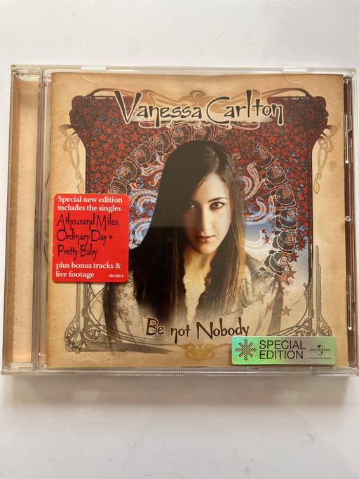 Buy & Sell North Yorkshire Harwood Dale - North Yorkshire - Photos for VANESSA CARLTON - BE NOT NOBODY (CD)