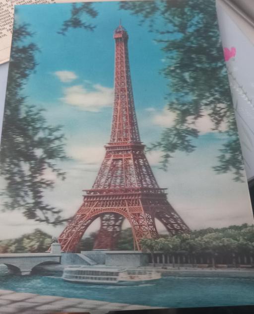 Buy & Sell Merseyside Saint Helens - Photos for Vintage 3d holographic paris postcard