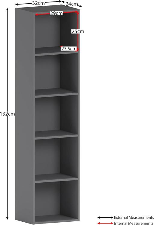 Buy & Sell Central London - Photos for 5 Tier Cube Bookcase