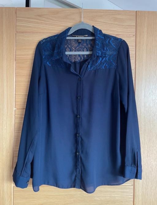 Buy & Sell West Yorkshire Leeds - Photos for Lipsy London Navy Blouse 10