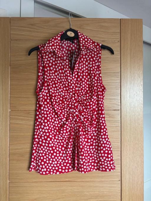 Buy & Sell West Yorkshire Leeds - Photos for New Look Red & White Spotty Blouse 10