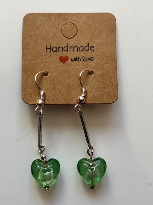 Buy & Sell North Yorkshire Harwood Dale - North Yorkshire - Photos for EARRINGS - GREEN HEART