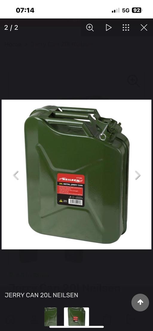 Vehicles West Midlands Dudley - Photos for Brand New 20 Litre Metal Jerry Cans