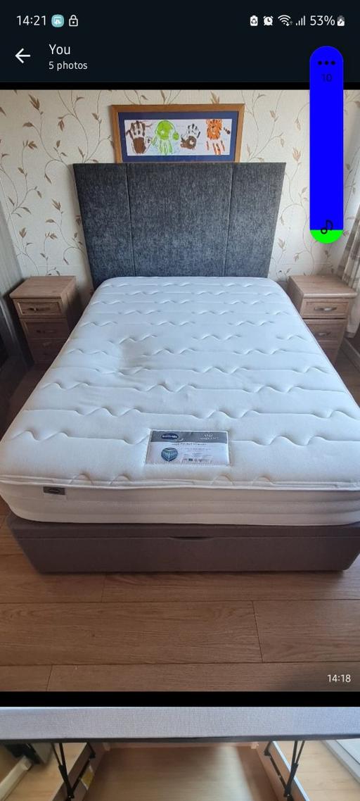 Buy & Sell Merseyside Saint Helens - Photos for Double divan bed and silent night mattress