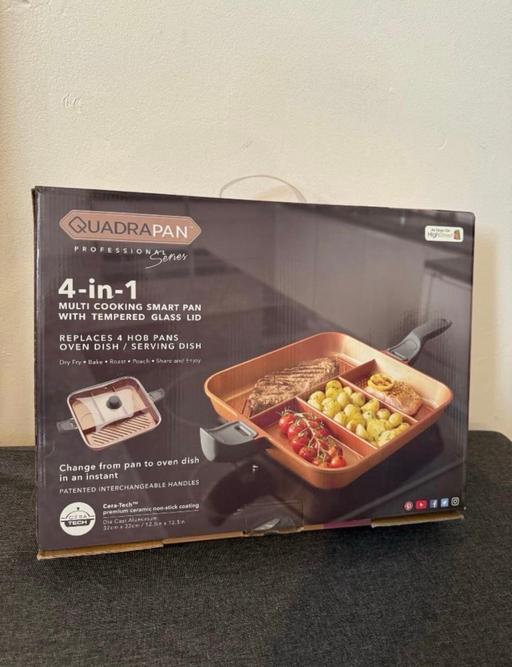 Buy & Sell South East London Waddon - Croydon - Photos for QUADRAPAN 4 in one Cooking Pan