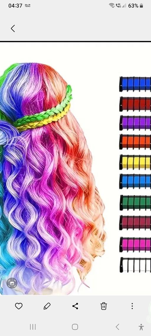 Buy & Sell Worcestershire Bromsgrove - Photos for 10 PARTY HAIR DYE COLOURS