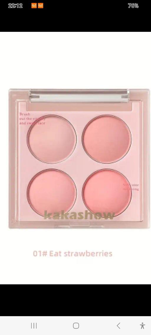 Buy & Sell Worcestershire Bromsgrove - Photos for 4 PIECE MATT POWDER BLUSH