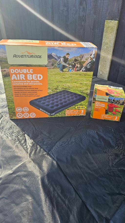 Buy & Sell Lancashire South Ribble - Photos for double air bed and pump.