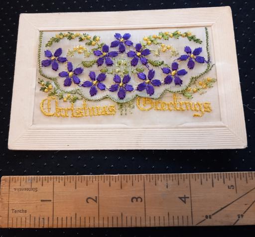 Buy & Sell Merseyside Saint Helens - Photos for Ww1 embroidered Christmas card