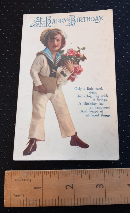 Buy & Sell Merseyside Saint Helens - Photos for Antique 1920s girl in sailor suit postcard