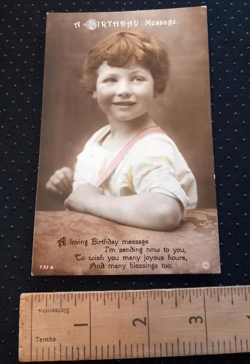 Buy & Sell Merseyside Saint Helens - Photos for Antique 1920s real photo of girl postcard