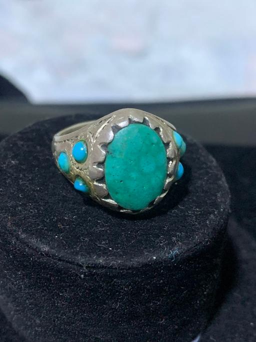 Buy & Sell North London Enfield - Photos for Old vintage turquoise silver ring