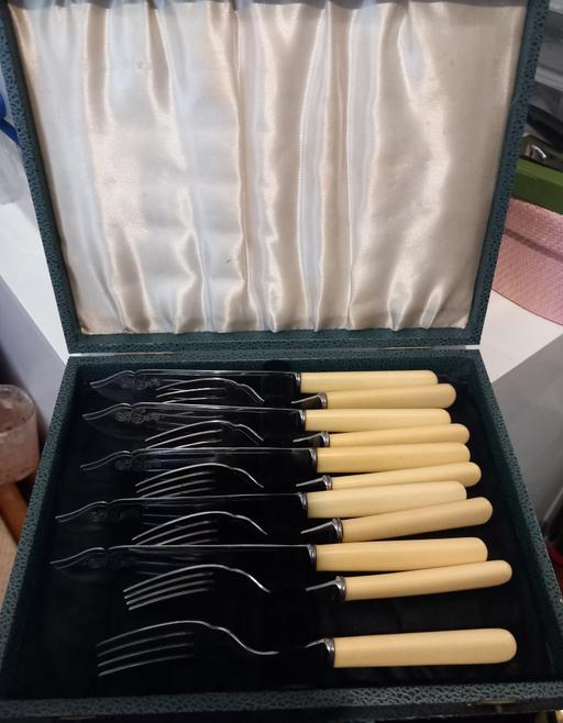 Buy & Sell Merseyside Saint Helens - Photos for vintage firth brearley cased fish cutlery