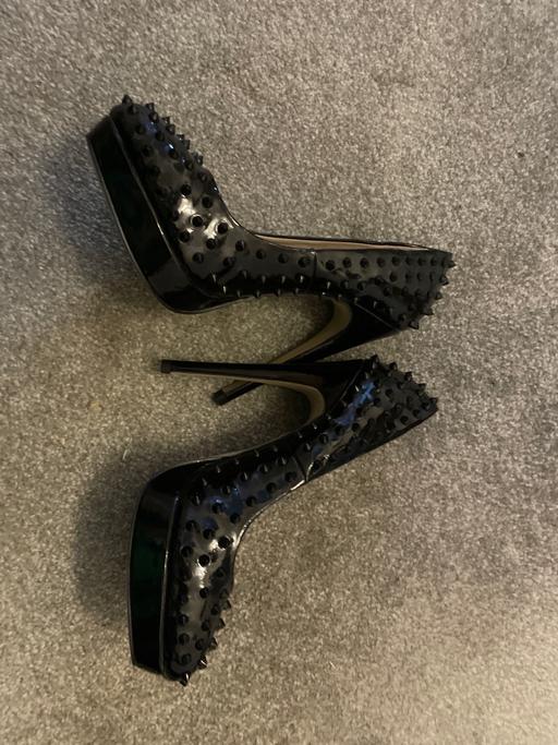 Buy & Sell Lancashire West Lancashire - Photos for Black studded platform shoes