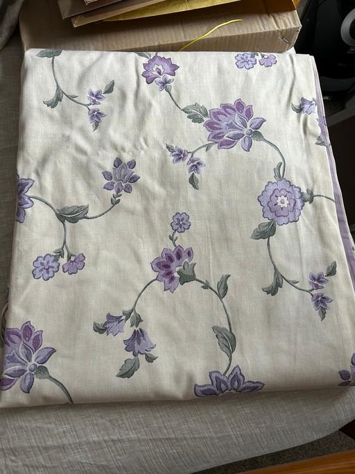 Buy & Sell Warwickshire North Warwickshire - Photos for Brand New printed lilac fully lined curtains