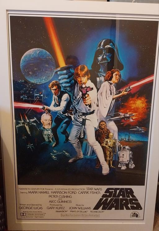 Buy & Sell West Midlands Walsall - Photos for Large Framed Star Wars Poster