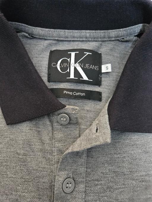 Buy & Sell West Midlands Birmingham - Photos for CK jeans collared top original slim fit